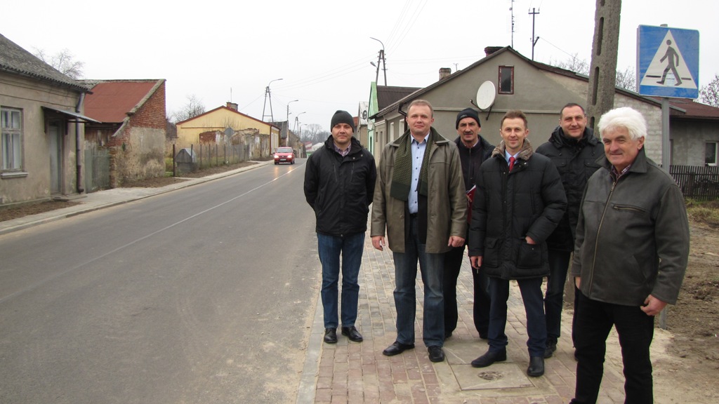 Uroczyste otwarcie przebudowanych dróg