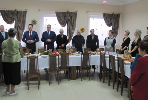 Spotkanie opłatkowe w Dziennym Domu Pobytu