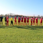 Zawodnicy LKS-u Białaczów Zawodnicy LKS-u Białaczów przed meczem w Radzicach